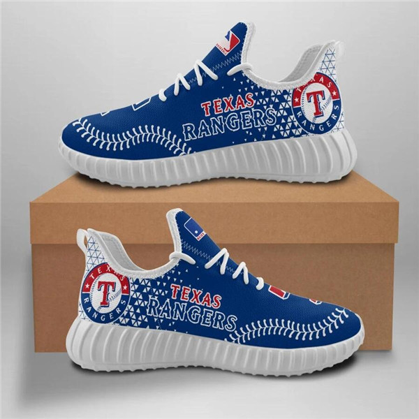 Women's Texas Rangers Mesh Knit Sneakers/Shoes 002